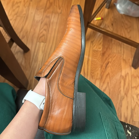 Men’s Dress shoes, light brown, size 12 - Picture 8 of 8